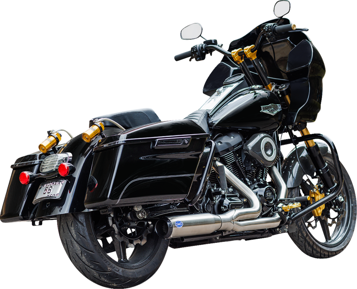 2-into-1 Qualifier Exhaust System - 50-State - Silver - 1800-2687