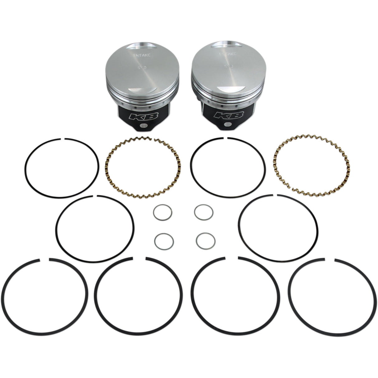 KB PERFORMANCE 0910-2016 KB258.STD Hypereutectic Piston Kit Piston Kit