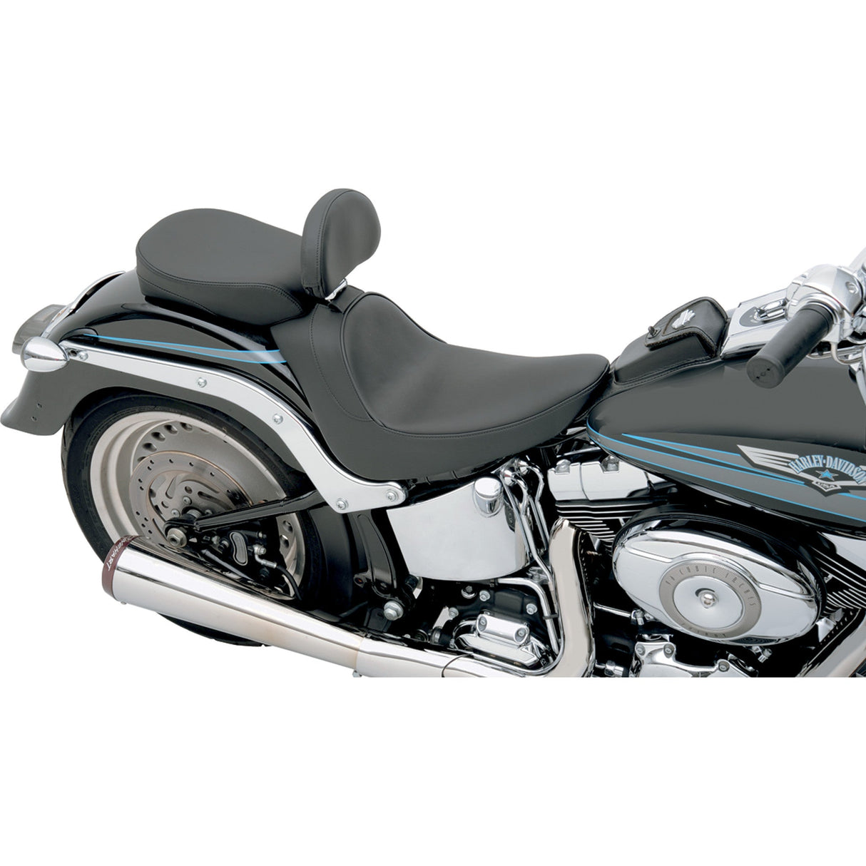 Drag Specialties Seat - 0802-0626 For Harley Softail 2006-2017