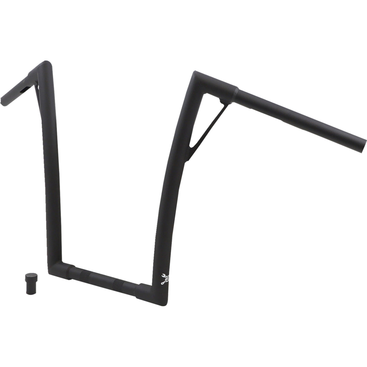 Burly Brand Louie Handlebar 16" Textured Black - B12-7008TB For Harley Motorcycles 1949-2024