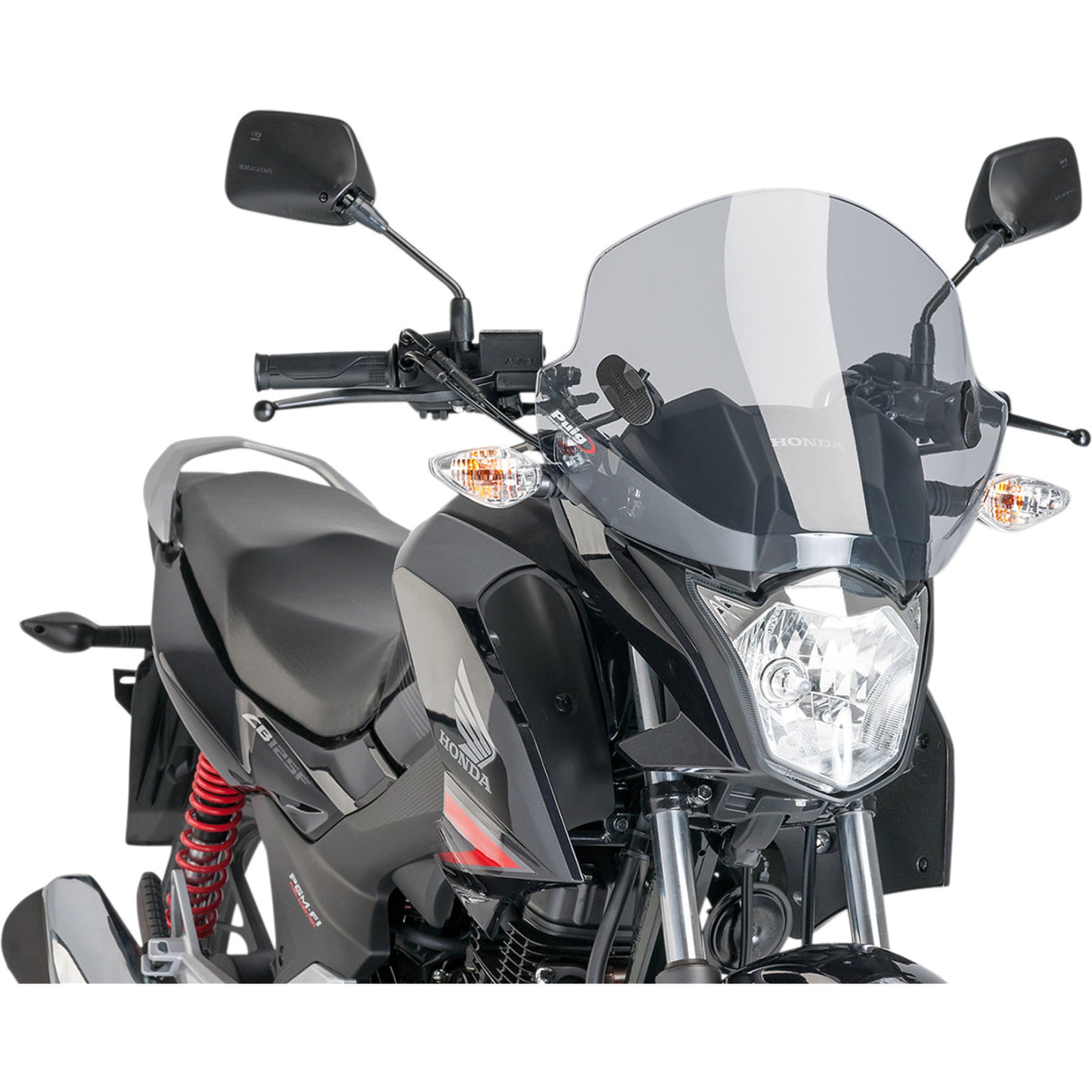 Puig HI-Tech Parts Trend Windshield Smoke - 5022H For Harley Sportster Forty-Eight / Softail Low Rider 2017-2020 | Ducati Motorcycles 2007-2025