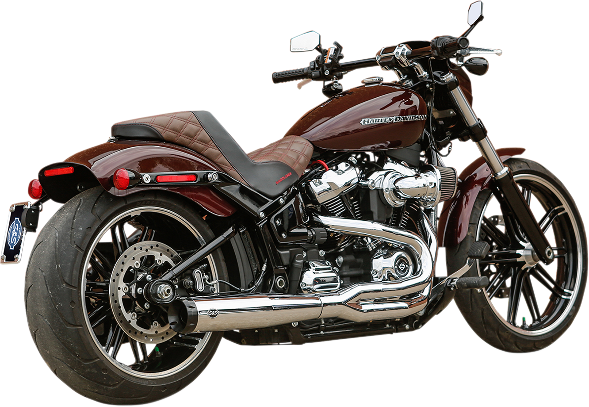 2:1 50 State Exhaust for M8 Softail - Chrome - 1800-2486