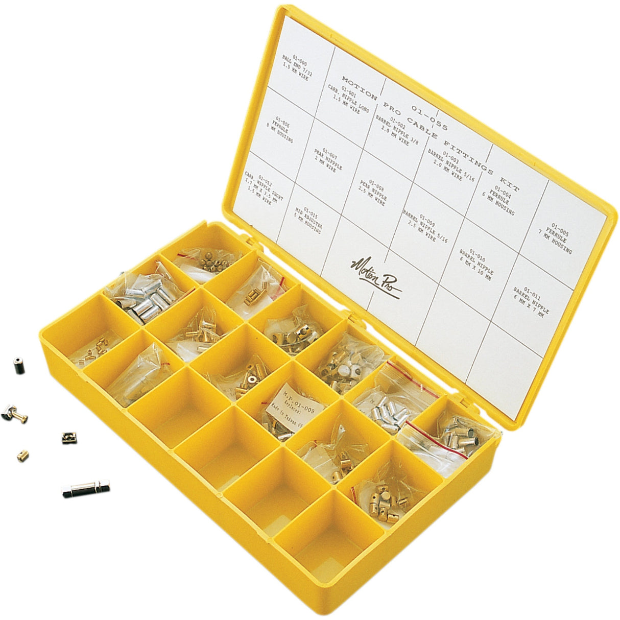 MOTION PRO BA-01055 01-0055 Cable Fitting Kit Cable Fittings Kit with Box