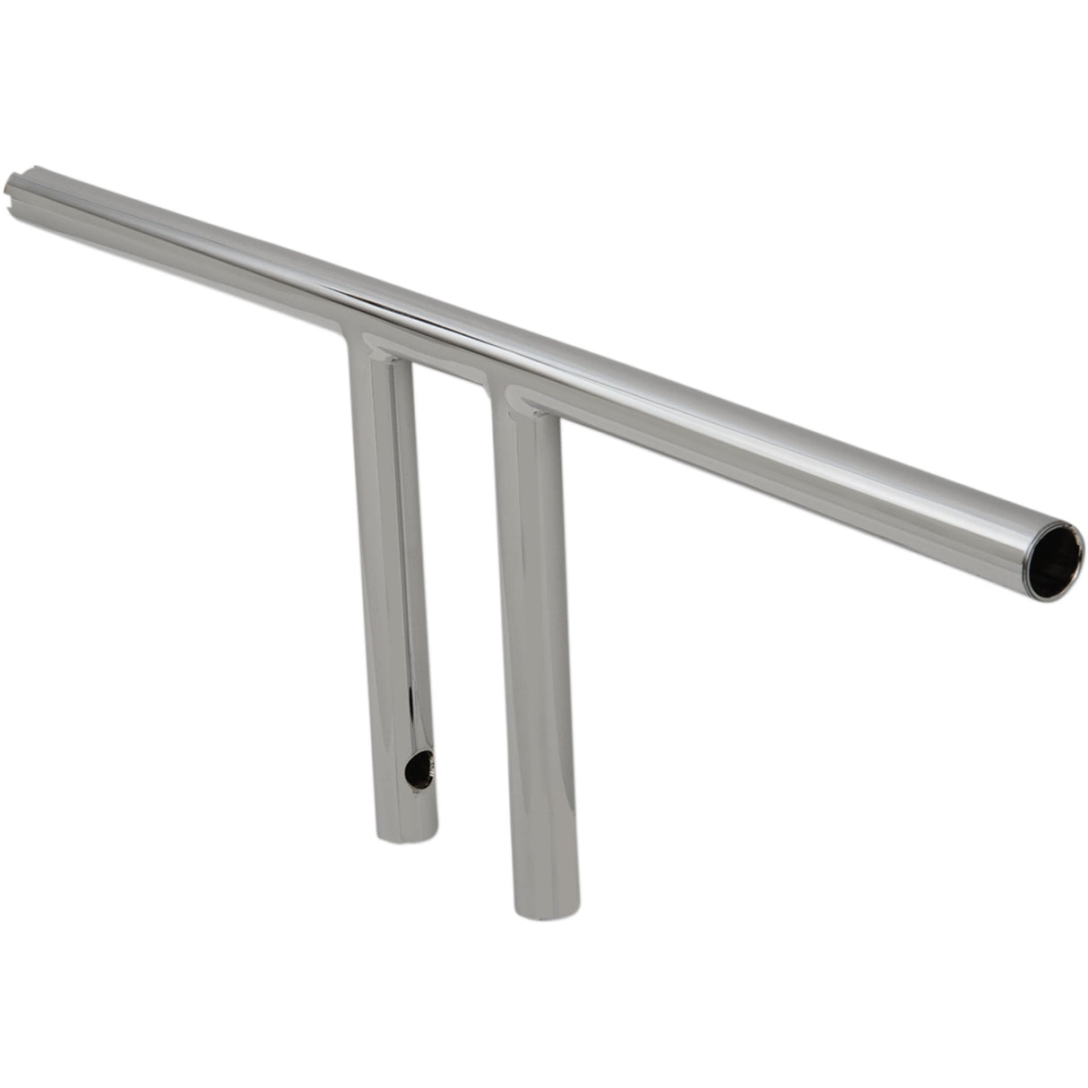 DRAG SPECIALTIES 0601-4218 1" T-Bar dimpled - straight - 8" - chrome