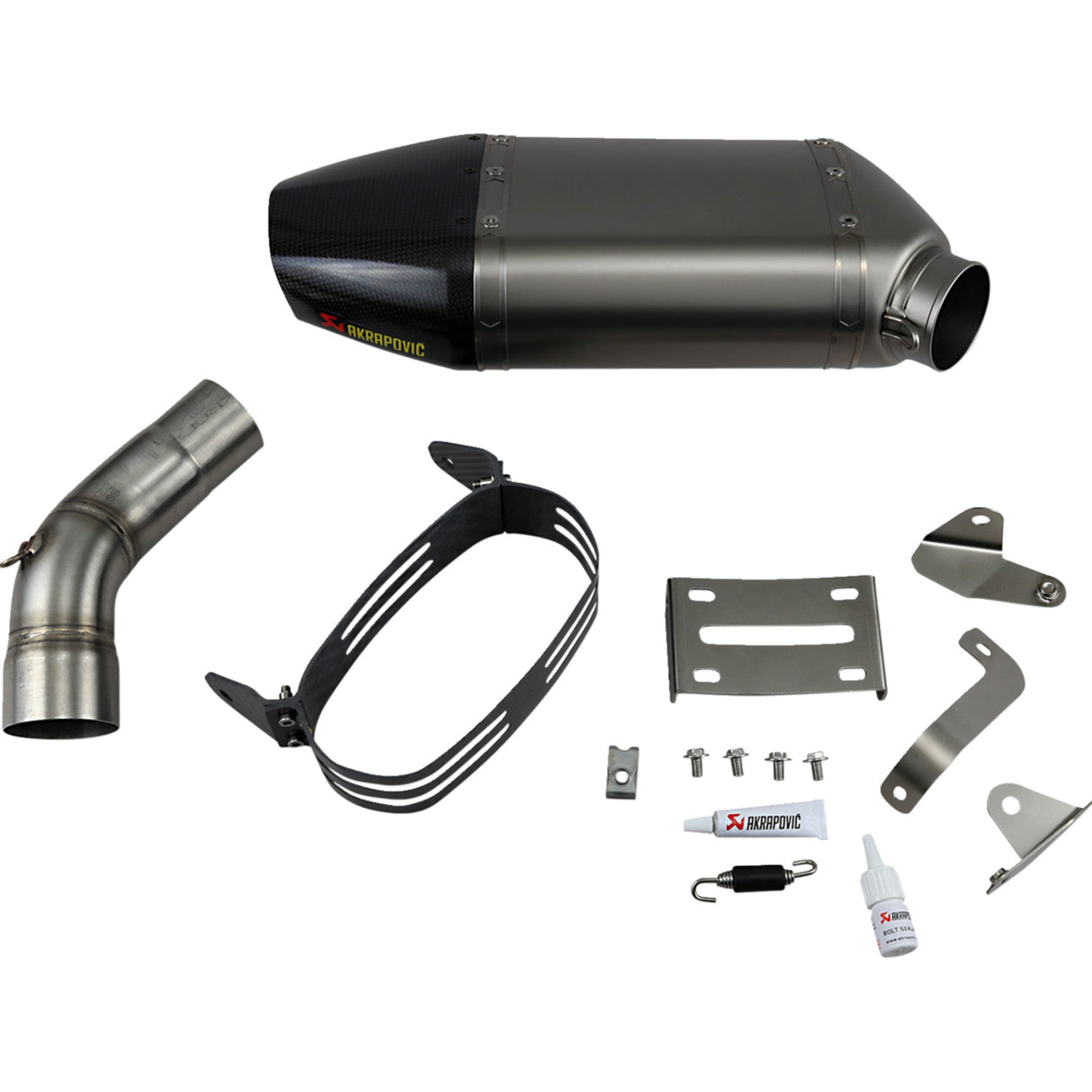 Akrapovic Slip-On Line Muffler - S-K6SO5-HACT Kawasaki Ninja 2007-2008