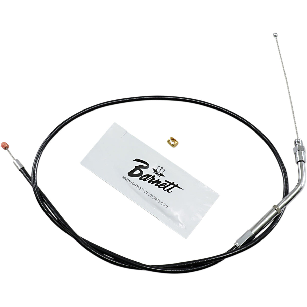 Barnett Black Vinyl Throttle Idle Cable 32" Length - 101-30-30005 For Harley Sportster 1988-1995
