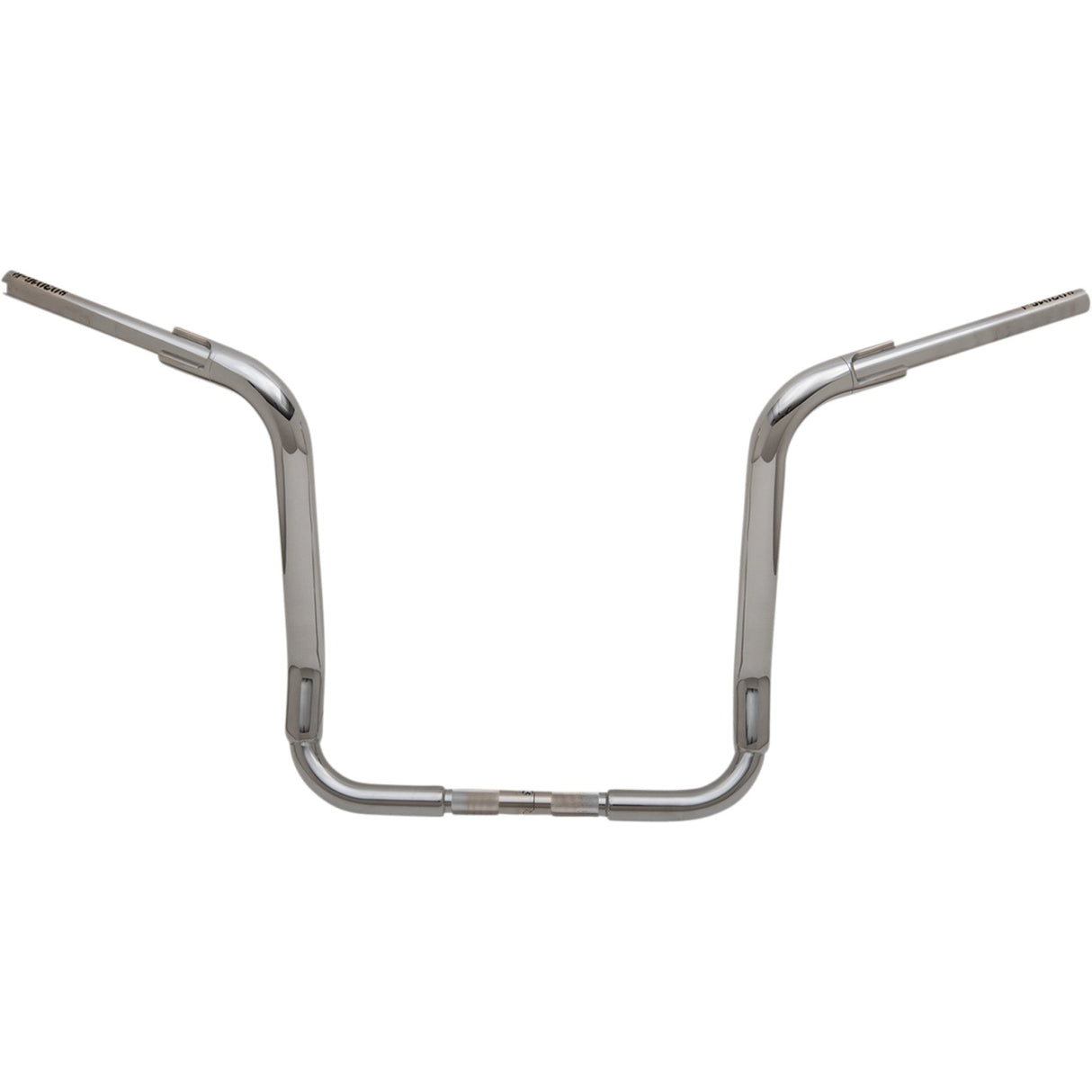 FAT Baggers INC. 1-1/2" EZ Install Rounded Top Handlebar 16" Chrome - 803016 For Harley Touring 2014-2020