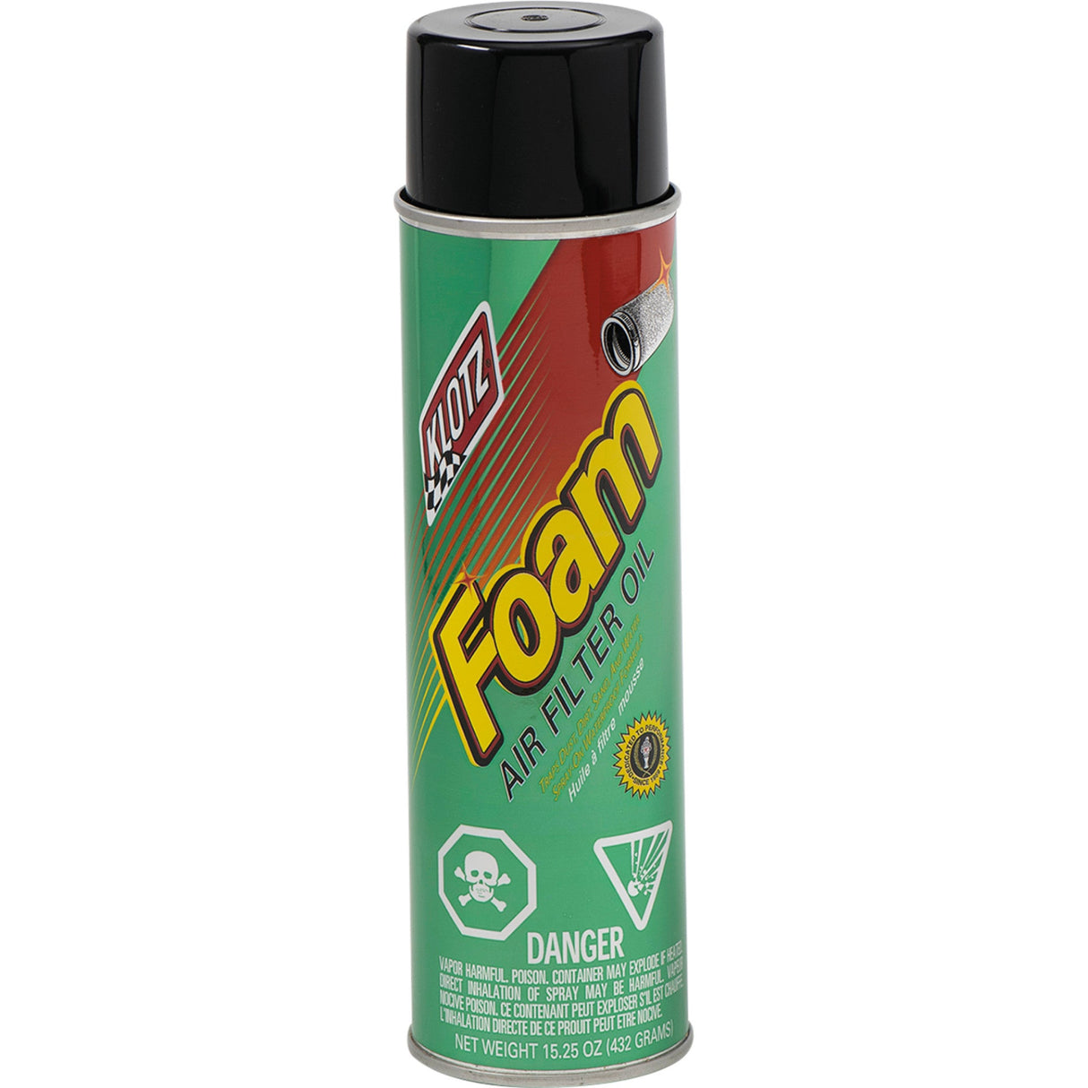KLOTZ OIL KL606 KL-606 Foam Filter Oil Foam Air Filter Oil - 15.25 oz. net wt.