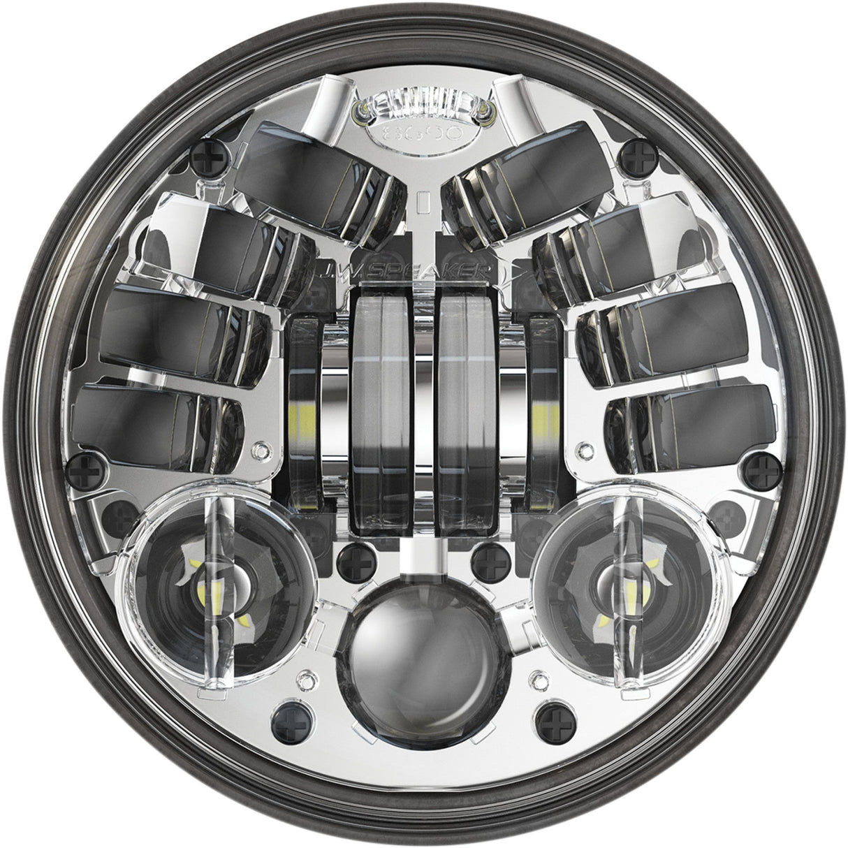 J.W. SPEAKER 2001-1780 0555101 5-3/4" LED Adaptive 2 Headlight Adaptive 2 LED Headlight - 5-3/4" - Chrome