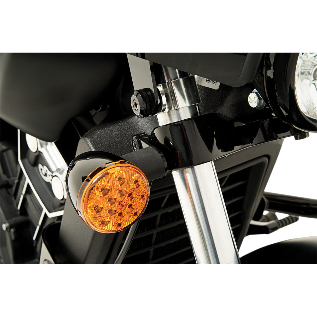 Memphis Shades Turn Signal Relocation Kit - MEB9991 For Indian Scout Bobber 2018-2024