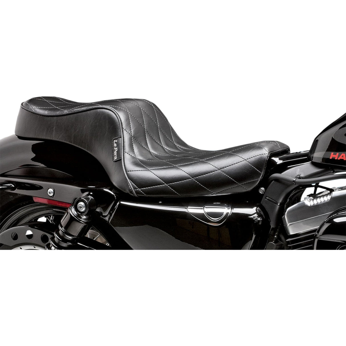 LePera Cherokee Seat Diamond Black - LK-026DM For Harley Sportster 2010-2022
