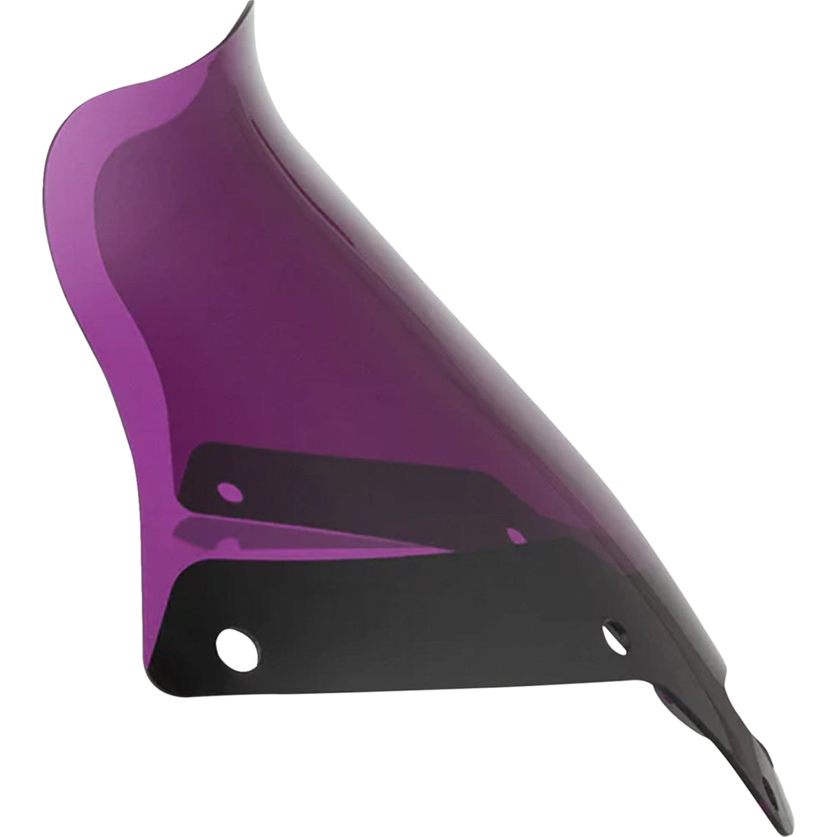Klock Werks Kolor Flare® Windshield 8" Purple - KWW-02-0634 For Harley Softail Low Rider 2022-2025