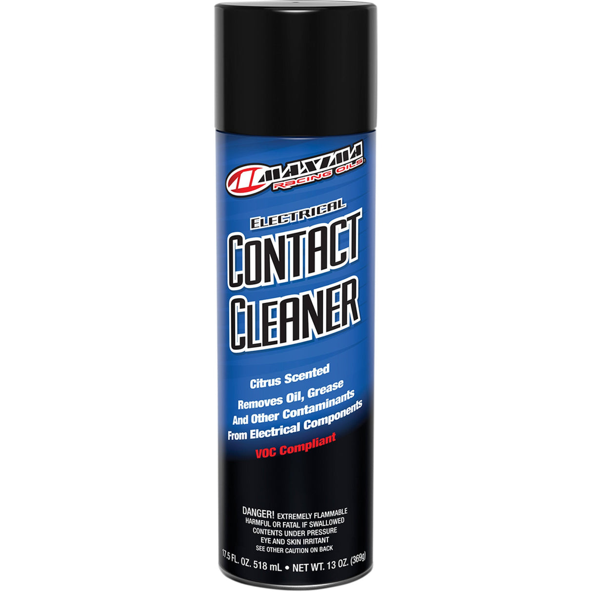 MAXIMA RACING OIL 3704-0250 72920 Electrical Contact Cleaner Citrus Scented Contact Cleaner - 13 oz. net wt. - Aerosol