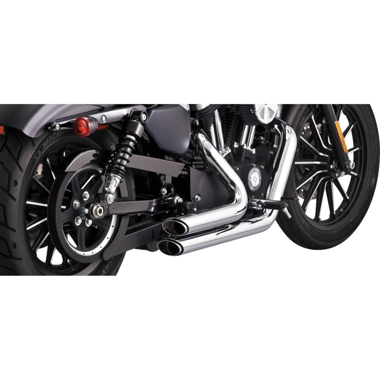 Vance & Hines Shortshots 2-Into-2 Exhaust System - 17329 For Harley Sportster 2014-2022