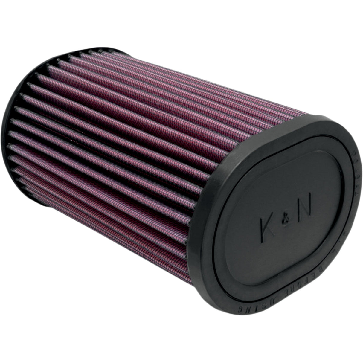 K & N RU-139 RU-1390 Universal Clamp-On Air Filter Universal Air Filter - Angled 20°