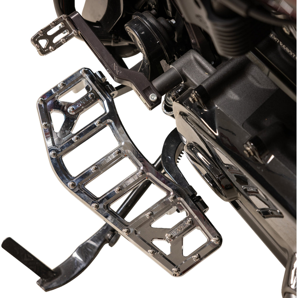Thrashin Supply CO. Aggressor Floorboards Chrome - TSC-2219-3 For Harley Touring 1984-2026
