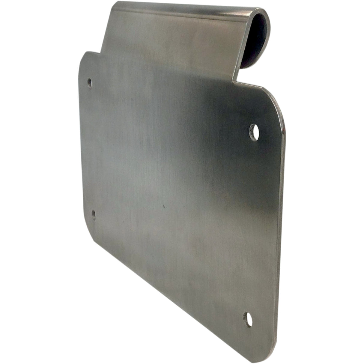 Alloy ART License Plate Mount Burnished Aluminum - LD-2 For Harley Touring 1999-2020