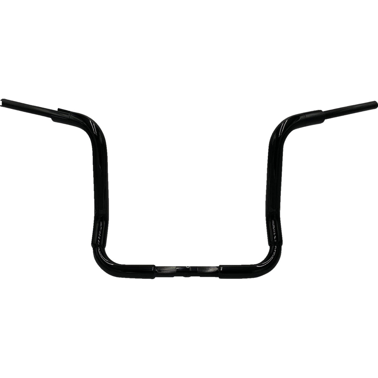 FAT Baggers INC. 1-1/2" EZ Install Rounded Top Handlebar 14" Black - 813014-B For Harley Touring 1999-2013