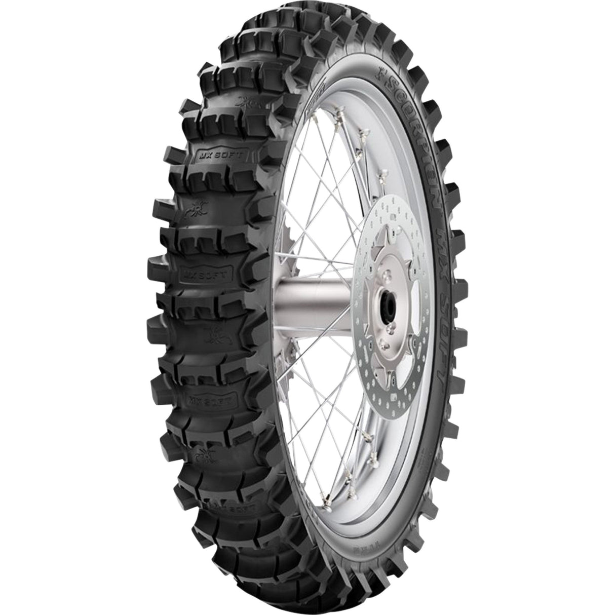 PIRELLI 0313-0119 2901500 Scorpion™ MX Soft Tire Tire - Scorpion™ MX Soft - Rear - 100/90-19 - 57M