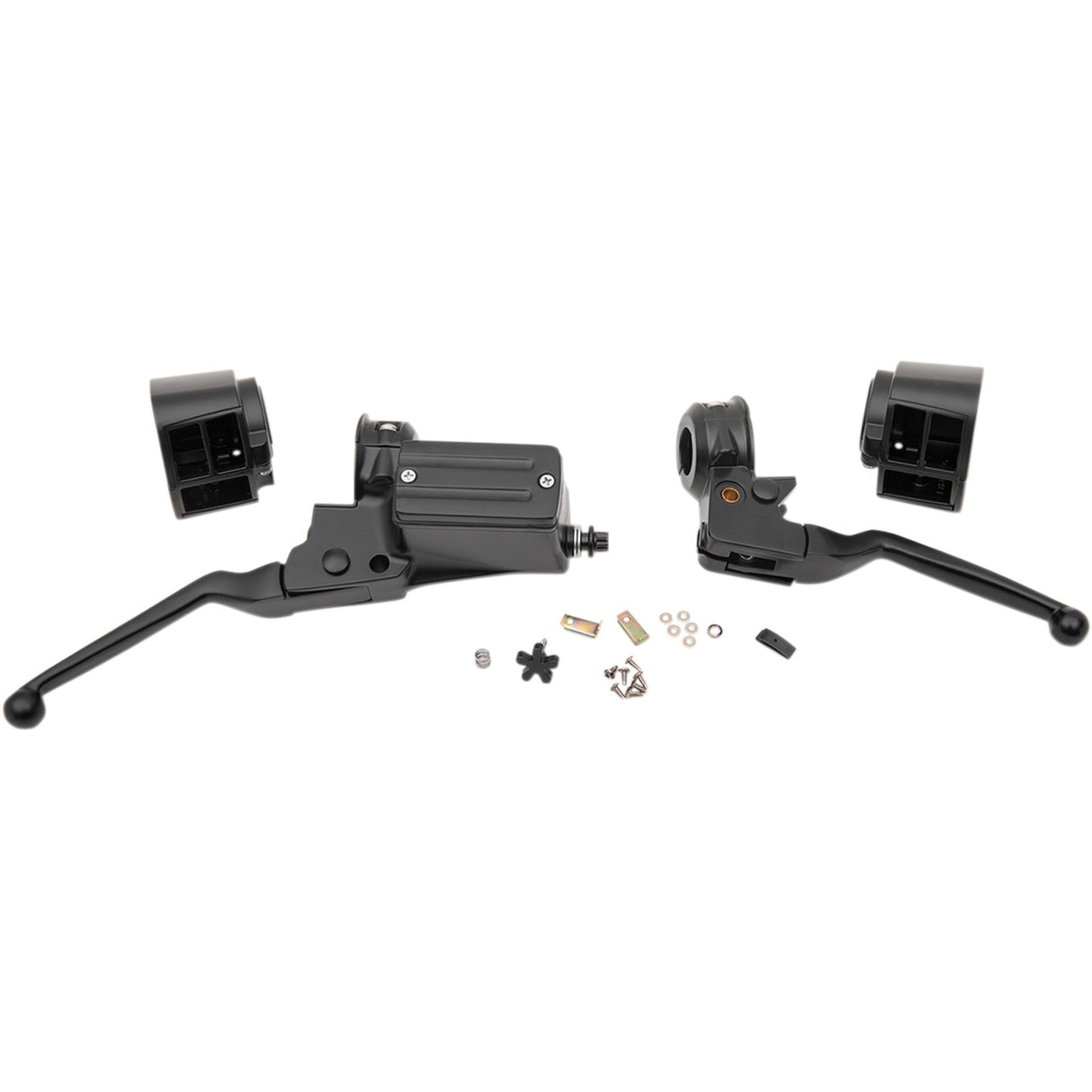 DRAG SPECIALTIES 0610-2148 Handlebar Control Kit — Hydraulic/Mechanical Handlebar Controls - 11/16" Master Cylinder - Black