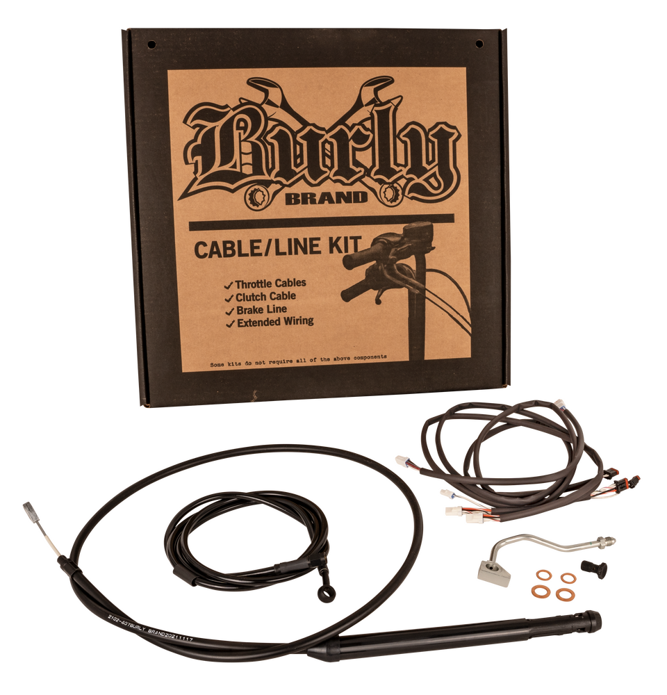 Burly Brand 750-05351 B30-1309 CNTRL KIT 16" GORILLA BLK `21-22 FLHR/FLTR W/ABS