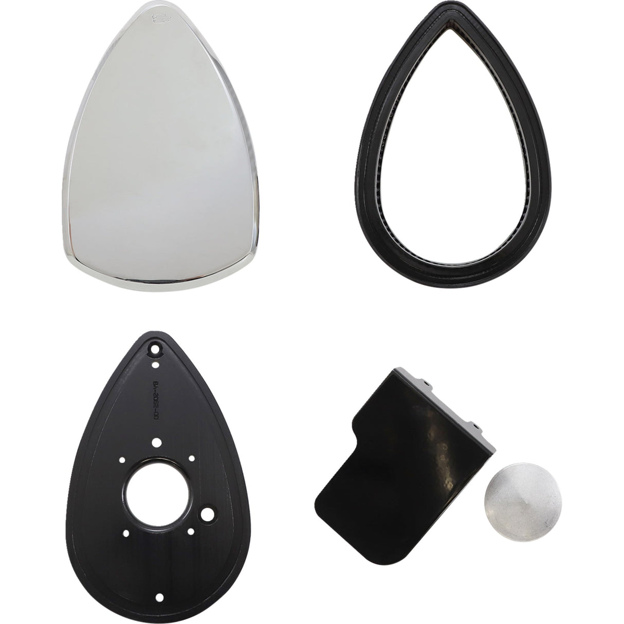 BARON 1010-0780 BA-2062-00 Big Air Kit smooth - chrome