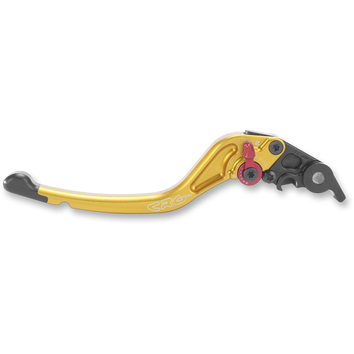 CRG RC2 Standard Clutch Lever Gold - 2RB-522-T-G For Ducati Motorcycles 2003-2020 | Aprilia 1000 Mille Factory 2004-2008