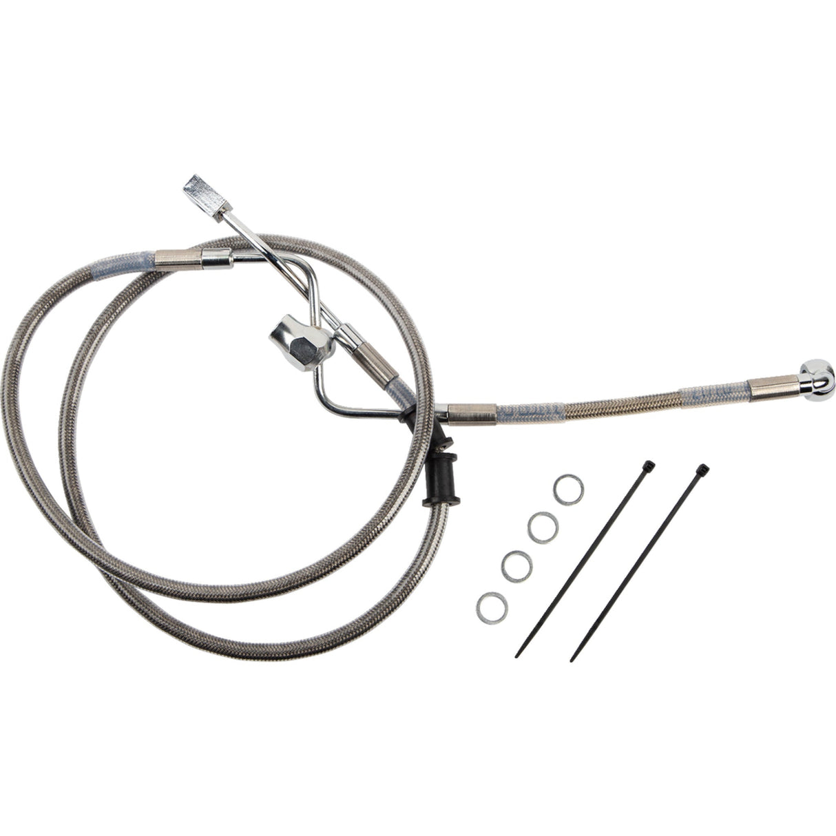 DRAG SPECIALTIES Rear Brake Line - Master Cylinder to ABS