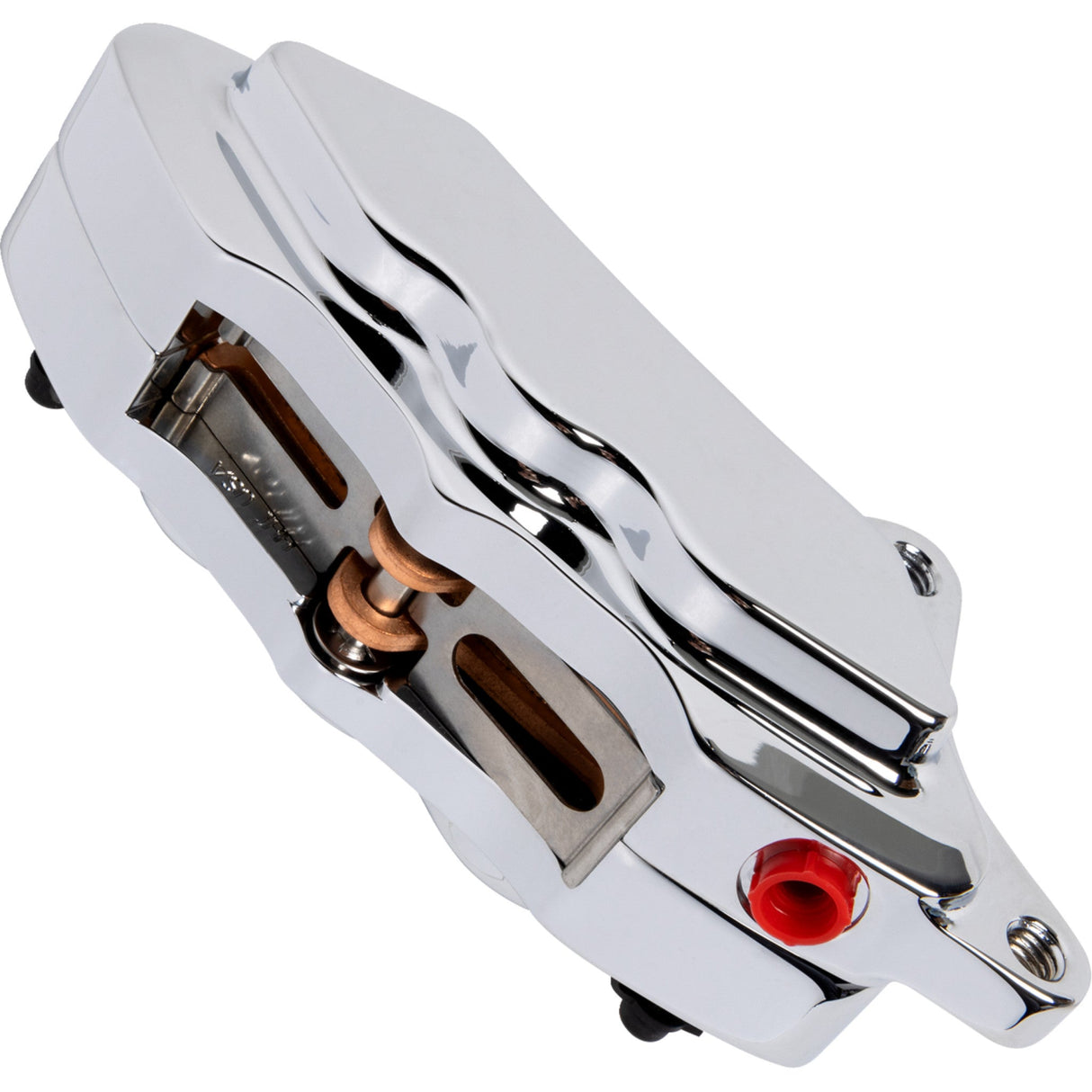 Hawg Halters 6-Piston Brake Caliper Big Twin - LHSCC6001 For Harley Motorcycles 2000-2014