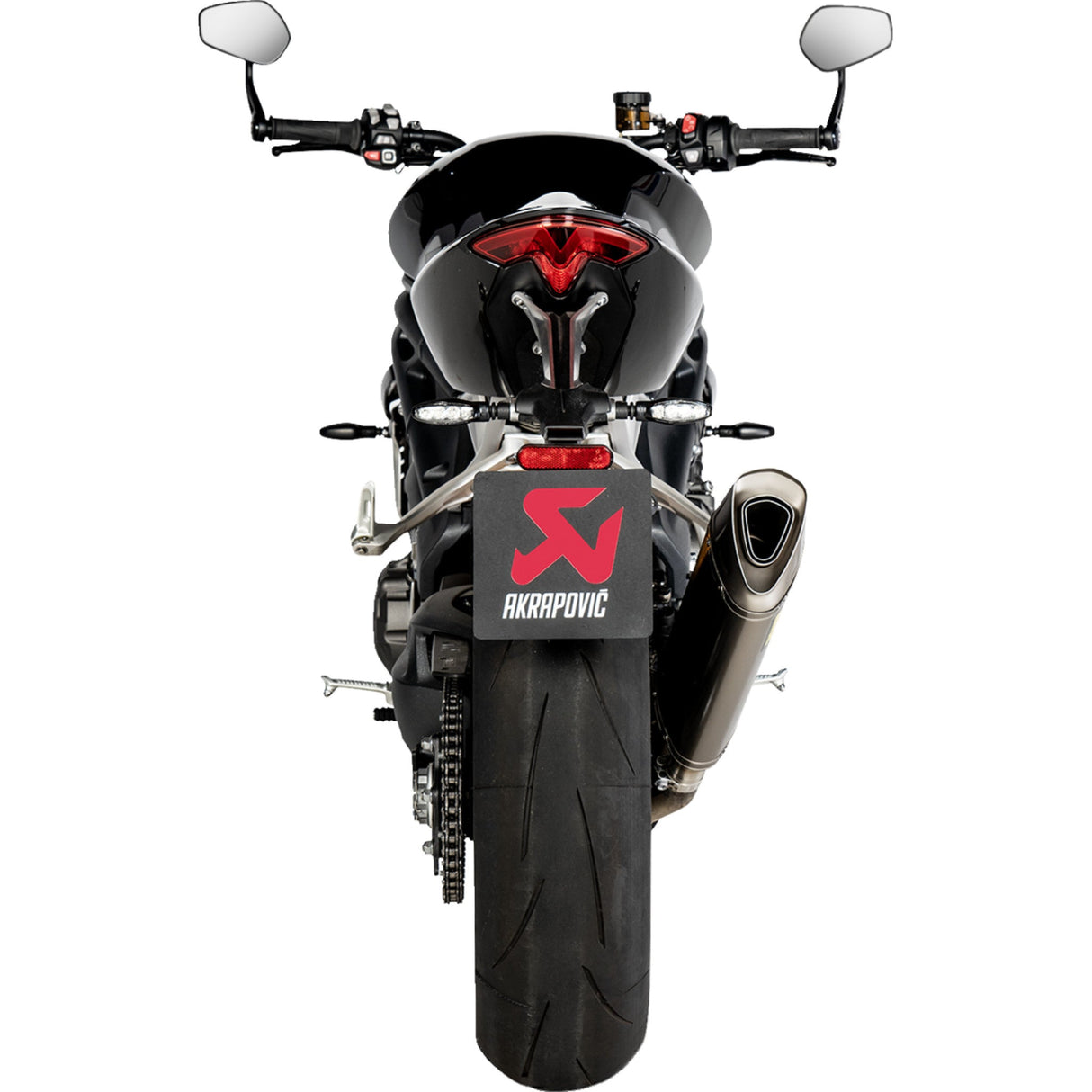 Akrapovic Slip-On Line Muffler - S-T12SO5-HAPXLT Triumph Speed Triple 1200 2021-2024