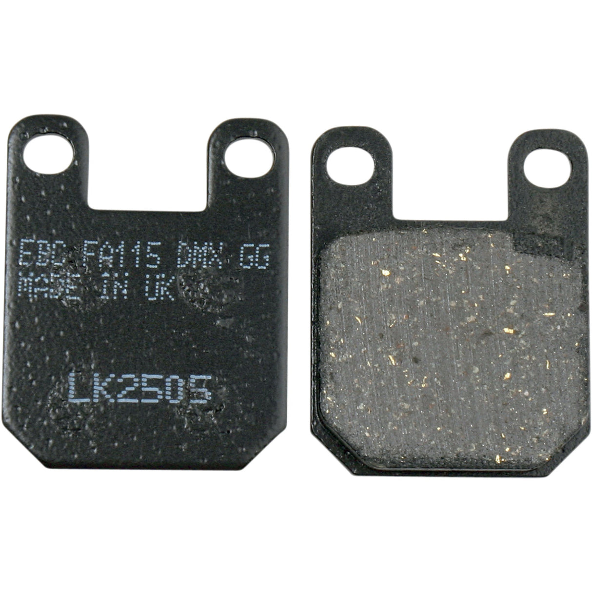 EBC FA115 FA115 Organic Base "FA" Brake Pads Organic Brake Pads