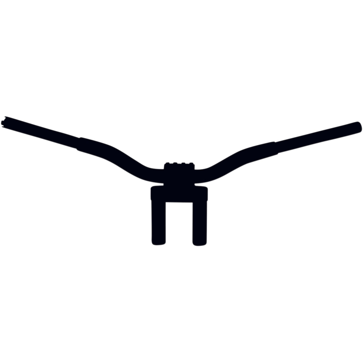 LA CHOPPERS 0601-4447 LA-7335-04M Kage Fighter-T Handlebar - 8" - Matte Black