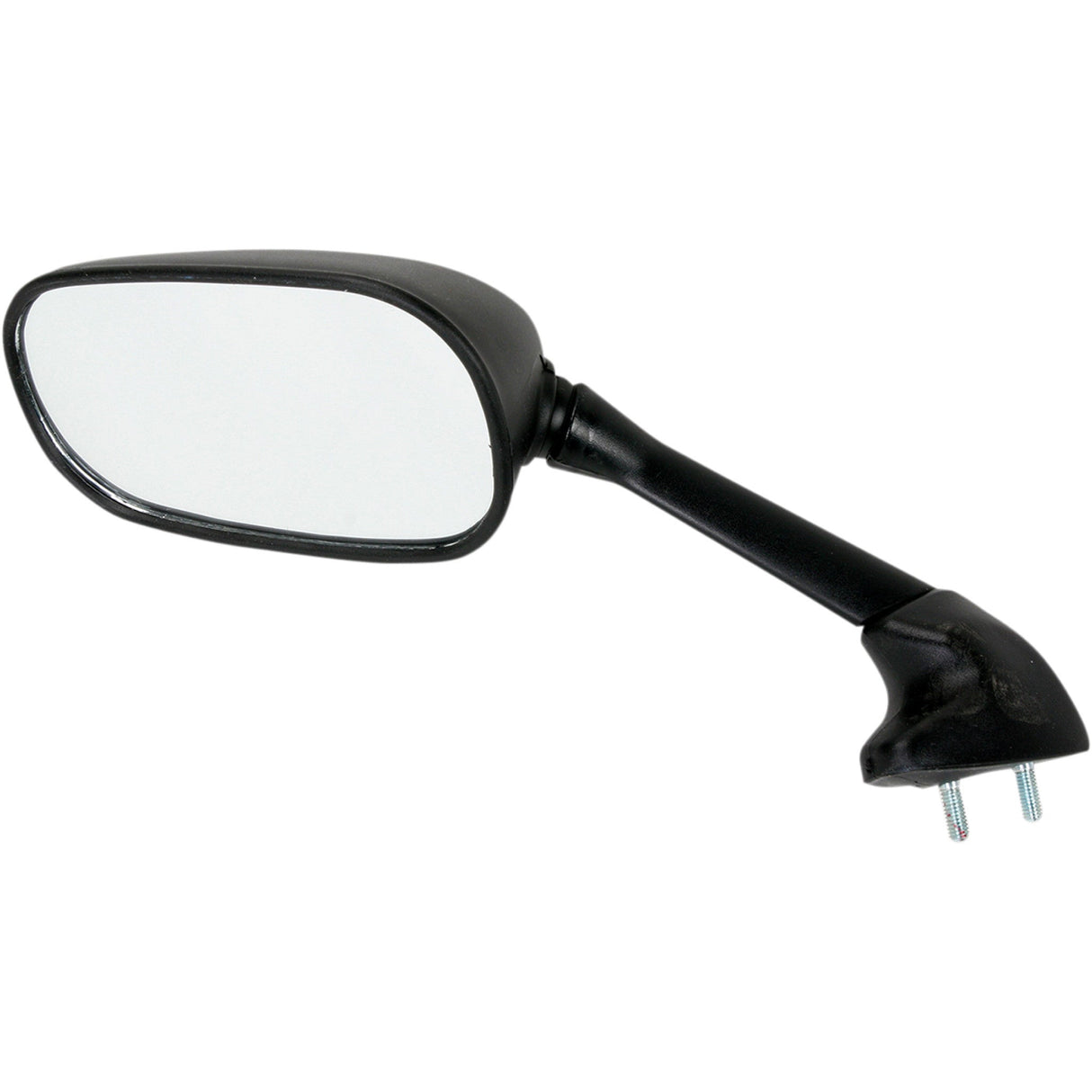 EMGO 0640-0060 20-80502 OEM-Style Replacement Mirror Mirror - Side View - Rectangle - Black - Left