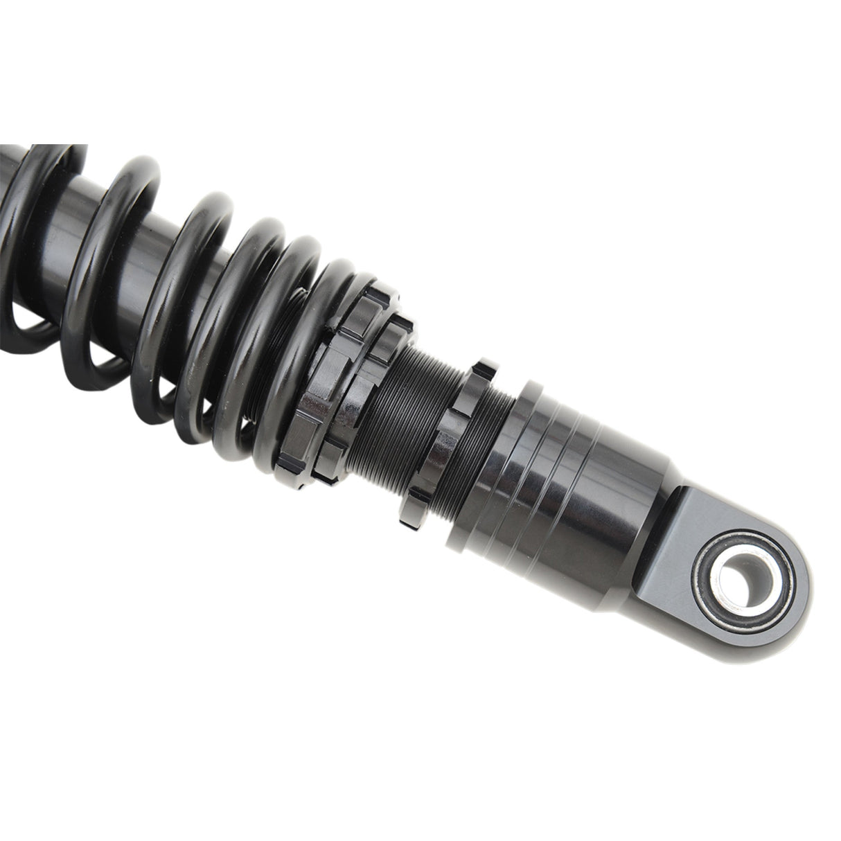 DRAG SPECIALTIES SHOCKS 1310-1204 Premium Ride-Height Adjustable Shocks — 11.00" Premium Ride-Height Adjustable Shocks - Black - Standard - 11"