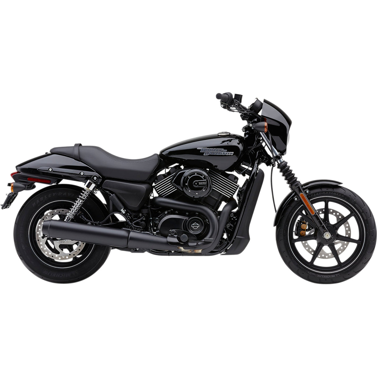 COBRA 1801-1217 6510B El Diablo Slip-On Muffler - 4" Black El Diablo Muffler