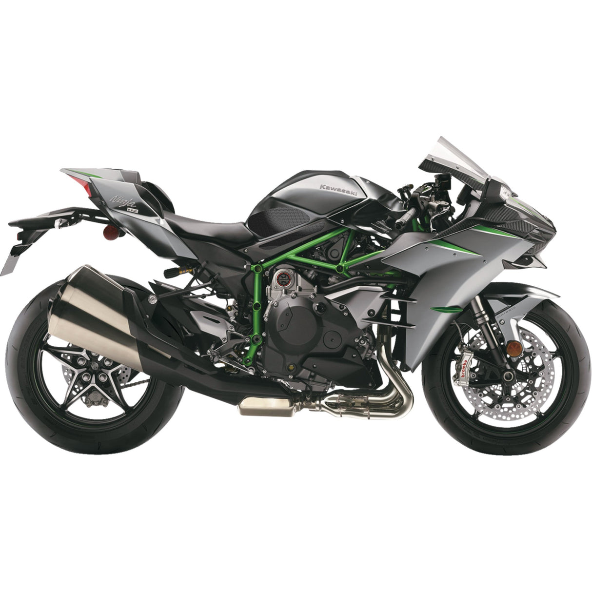 Stompgrip Sticker Kit - 55-14-0108B Kawasaki Ninja / Ninja H2R / Ninja Carbon 2015-2025