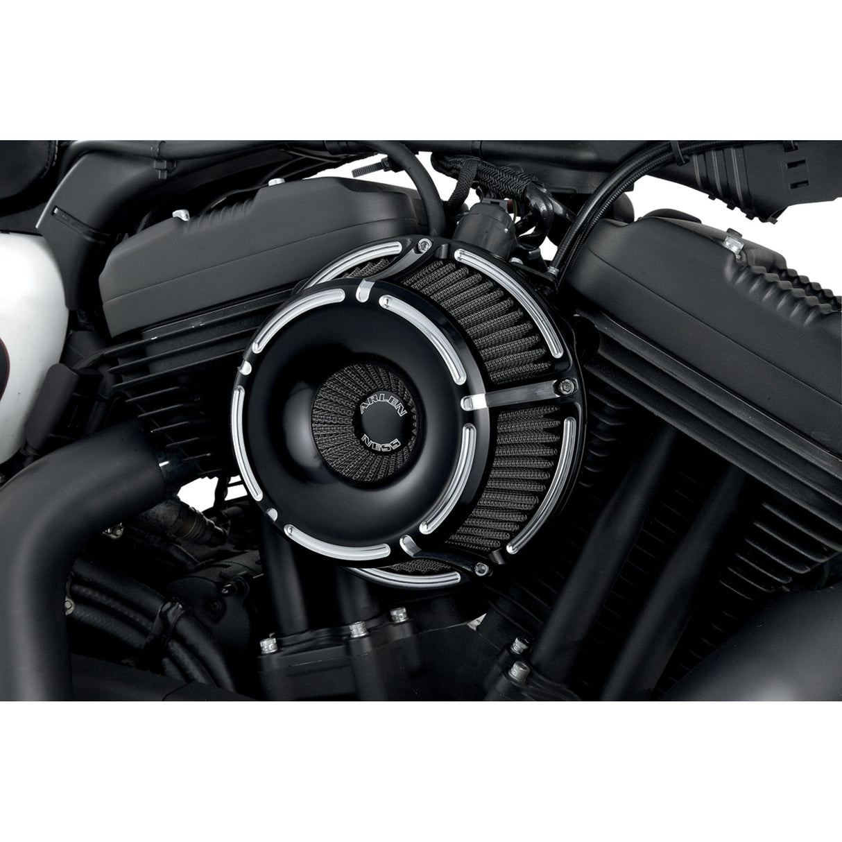 ARLEN NESS 1010-1205 18-923 Inverted Series Air Cleaner Kit — Slot Track - Black