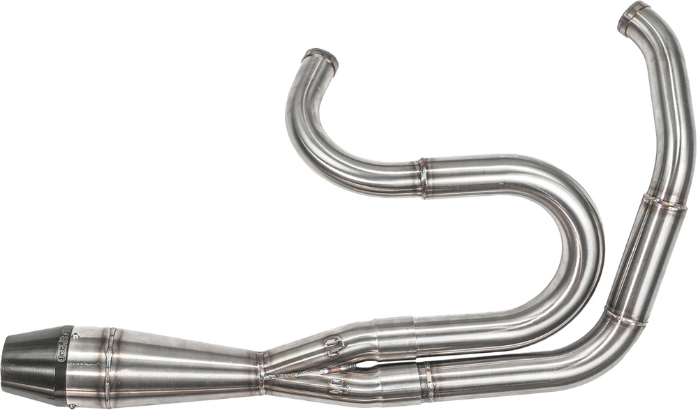 Sawicki 2IN1 Dyna Shorty BIG Inch Brushed SS - 930-01242 For Harley 1991-2017