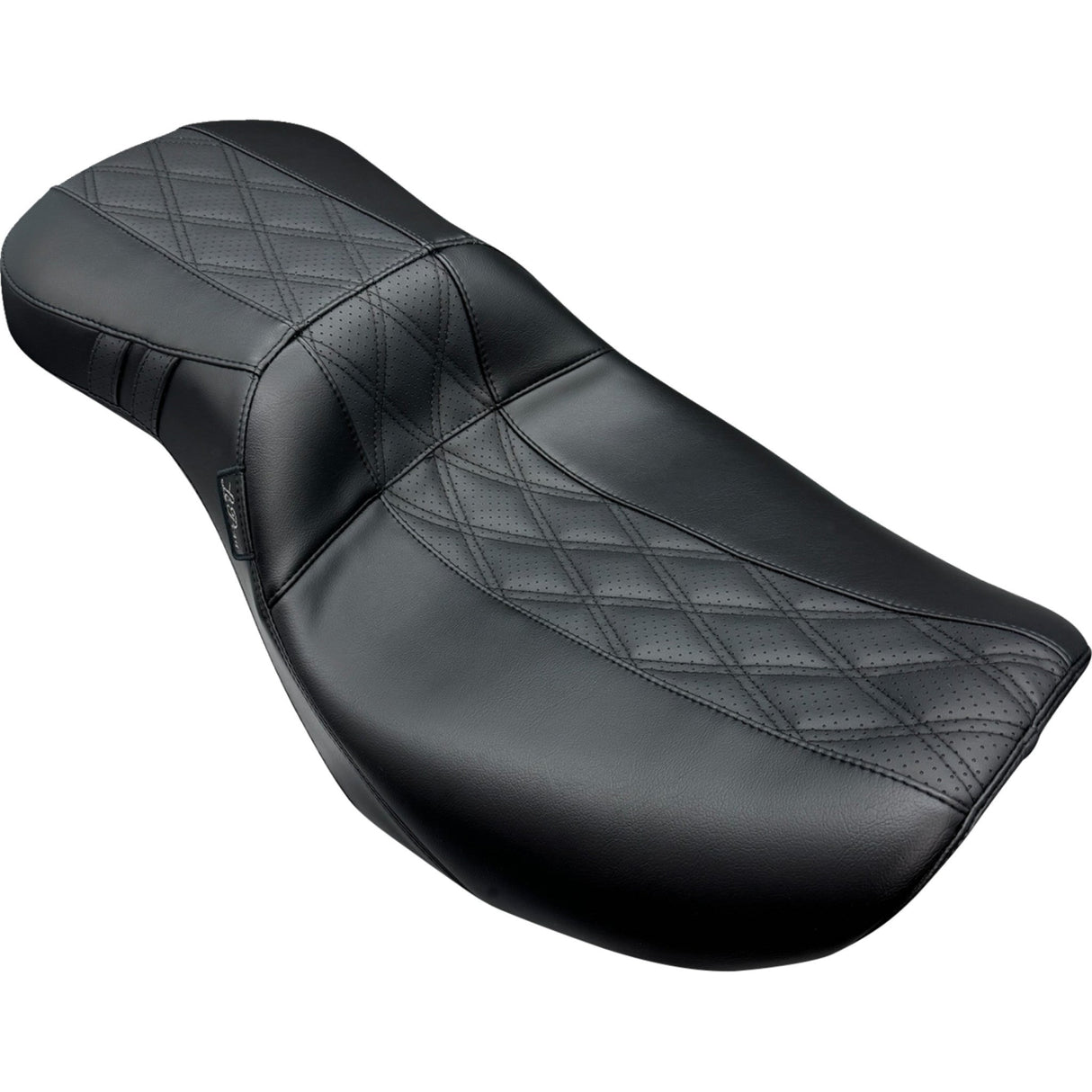 LePera Outcast Daddy Long Legs Seat 2Up Without Backrest GT2 Inlay - LV-997DLGT2 For Harley Touring 2023-2026