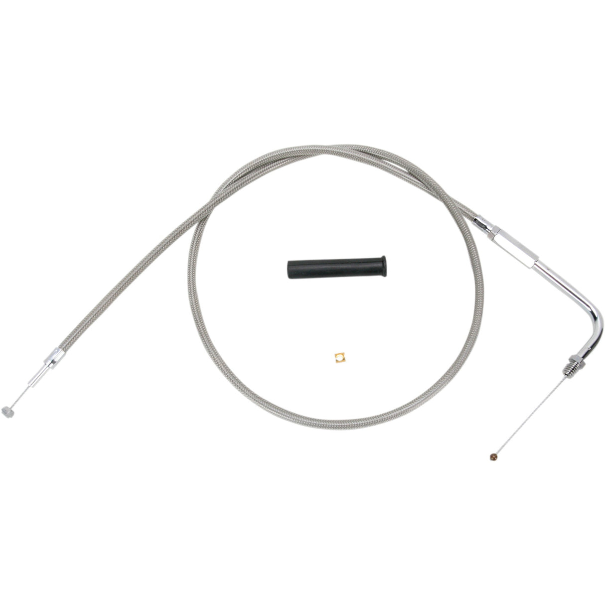 DRAG SPECIALTIES Stainless Braided Throttle Cable