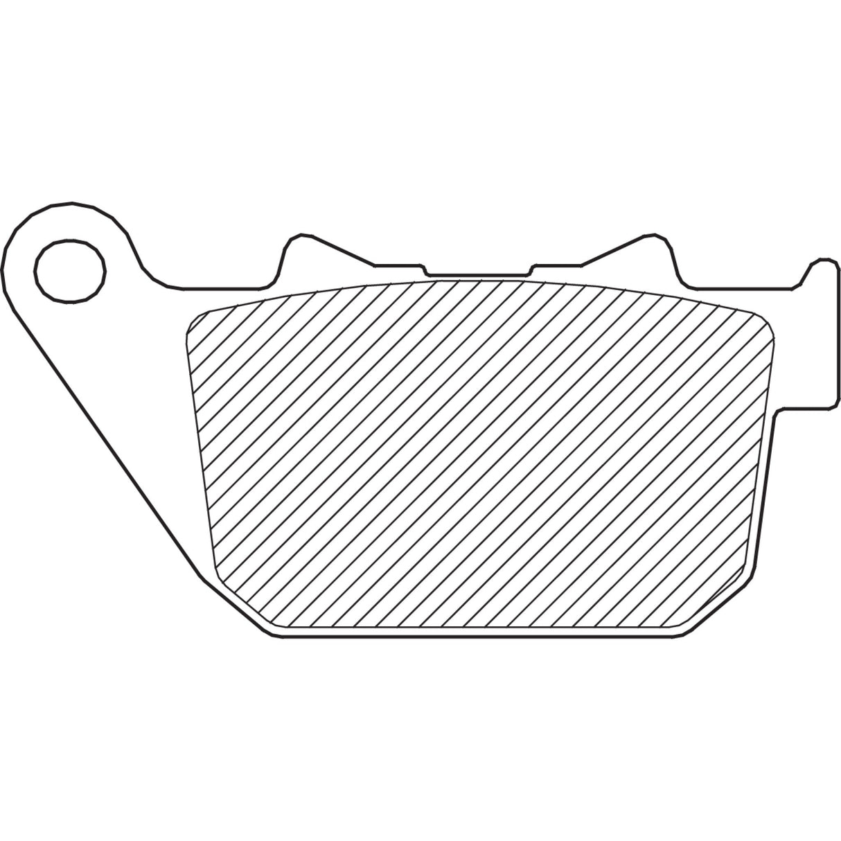 DRAG SPECIALTIES Semi-Metallic Brake Pads