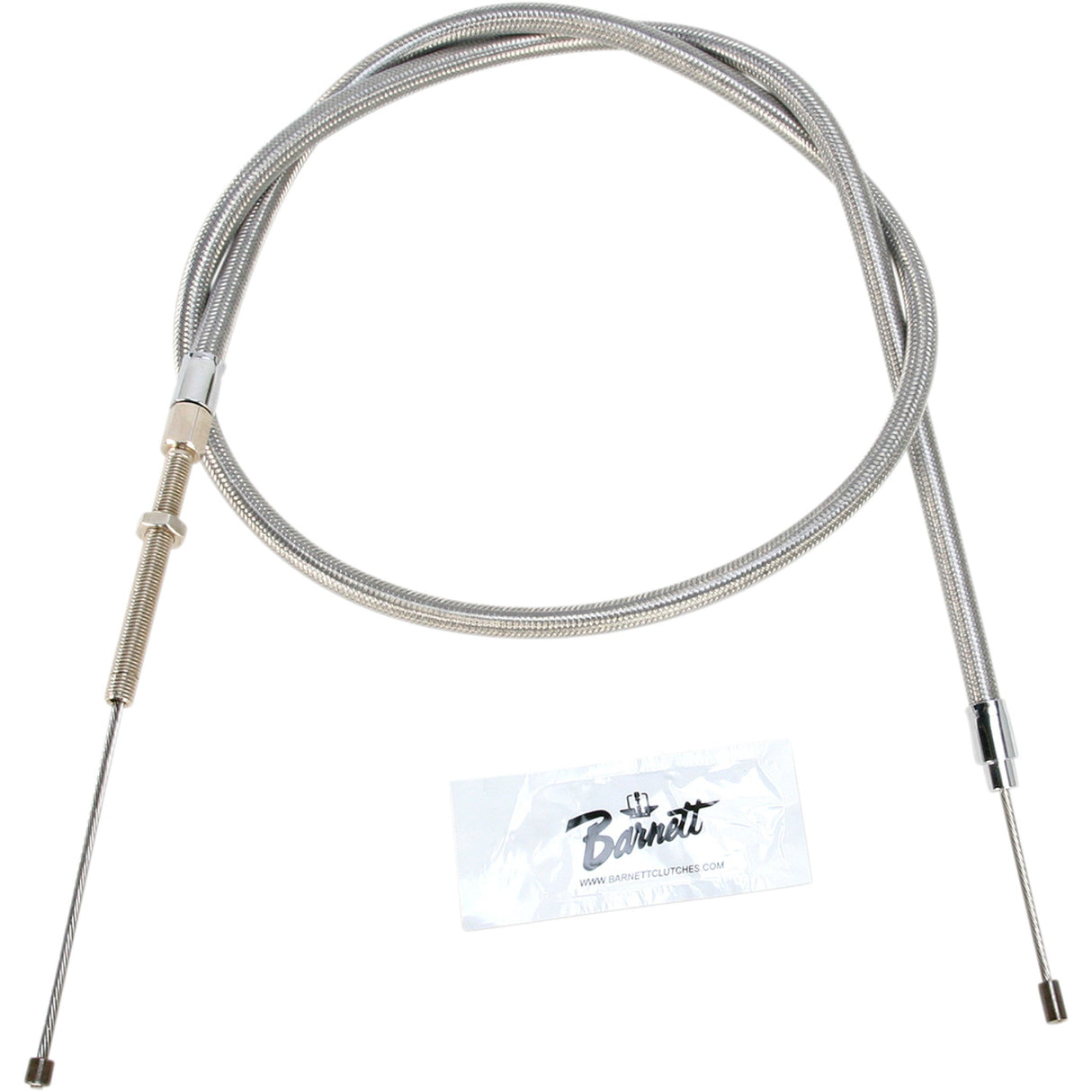 Barnett High-Efficiency Stainless Steel Clutch Cable For Harley-Davidson Standard - 102-30-10015 For Harley Sportster 1971-1985