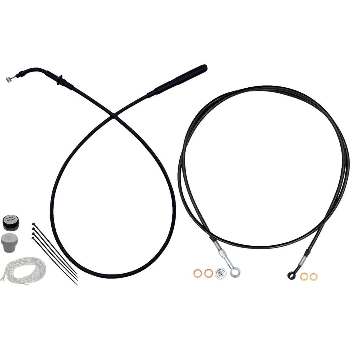 Fat Baggers Inc. Cable Kit - 249914-B For Harley Road Glide 2023-2026