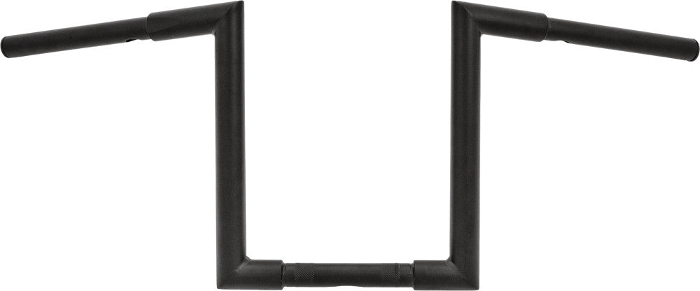 Harddrive H-Bar Z-Bar 1 1/4" Cable 12" Rise Satin Black - 21-356SB For Harley Motorcycles 1982-2017