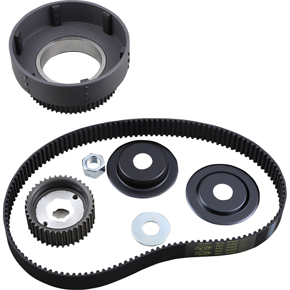 Belt Drives LTD. Belt Drive Kit 1-1/2" 8 Mm - 61-39SK-2 For Harley 1955-1964