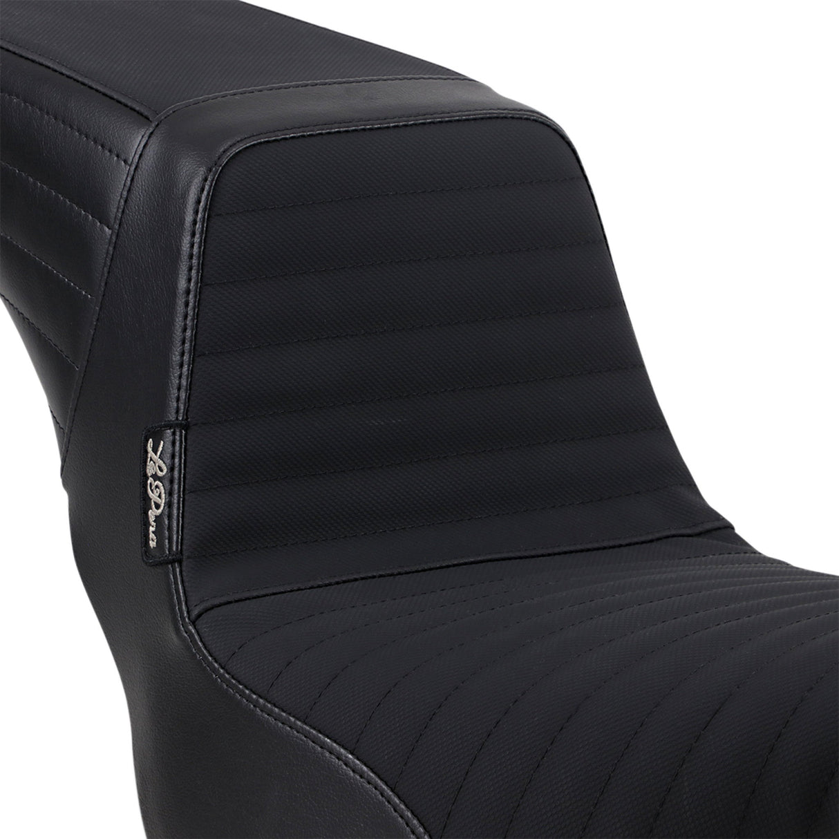 LePera Kickflip Seat — Pleated With Gripp Tape Black - LY-590PTGP For Harley Softail 2018-2021