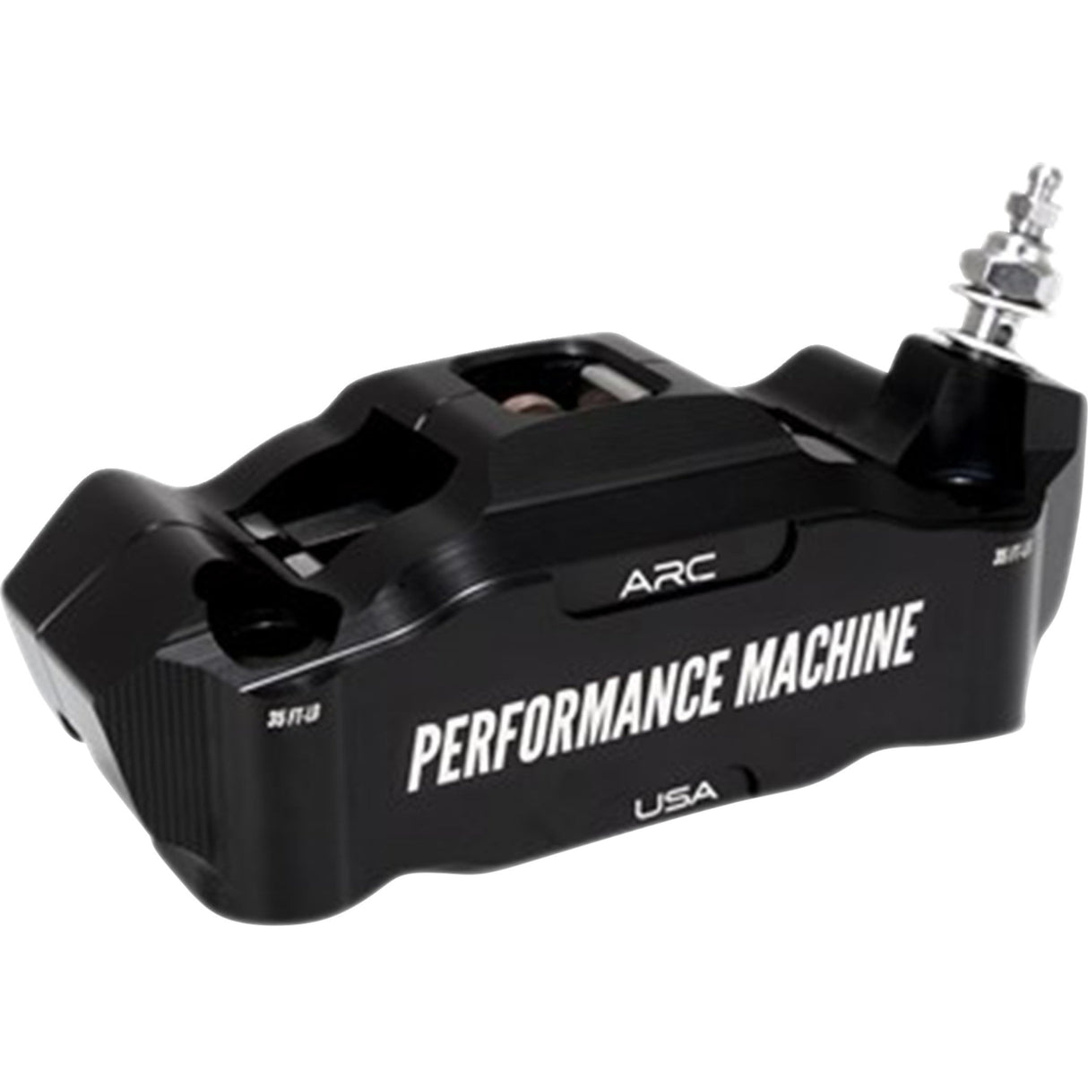 PERFORMANCE MACHINE (PM) 1701-0810 0052-2426-MB Race Series Radial Mount Caliper Radial Mount Caliper, Front Right - Black Anodized