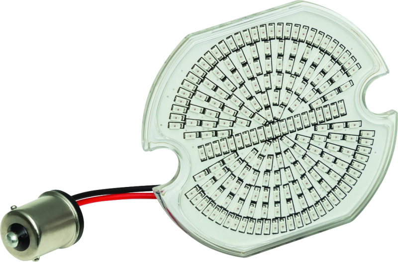 Kuryakyn 2940 Luminez L.e.d Rear Turn Signal Insert 1156 Red Flat Style