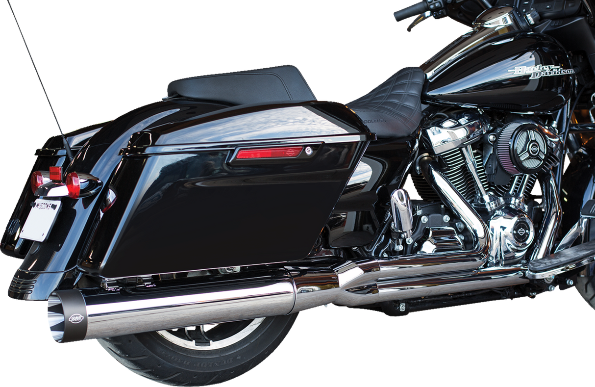 50 State 2:1 Sidewinder® Exhaust - Chrome - 1800-2546