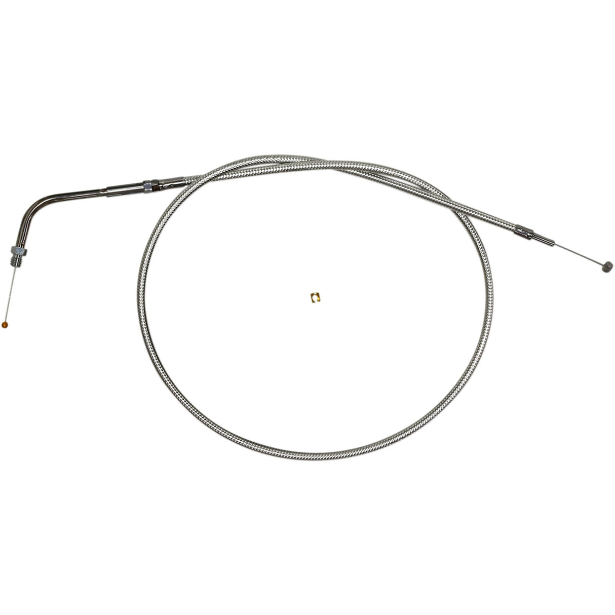Magnum Shielding Sterling Chromite II® Braided Cable — Throttle 38-1/2" - 33016 For Harley Motorcycles 1981-1995